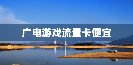 广电游戏流量卡便宜