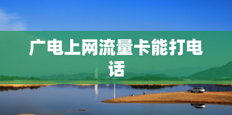 广电上网流量卡能打电话