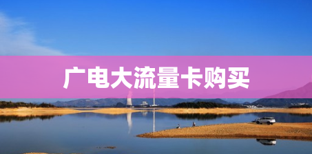 广电大流量卡购买