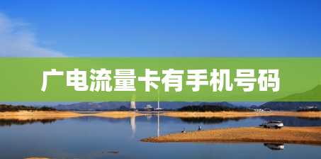 广电流量卡有手机号码
