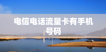 电信电话流量卡有手机号码