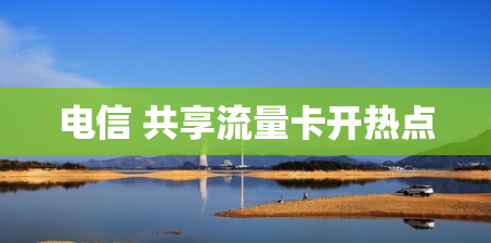 电信 共享流量卡开热点