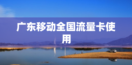 广东移动全国流量卡使用