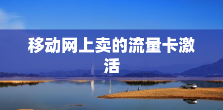 移动网上卖的流量卡激活