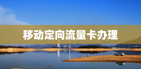 移动定向流量卡办理