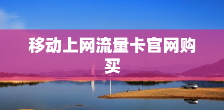移动上网流量卡官网购买