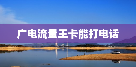 广电流量王卡能打电话