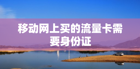 移动网上买的流量卡需要身份证