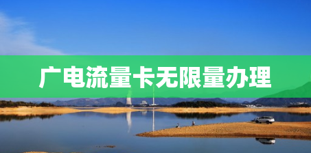 广电流量卡无限量办理