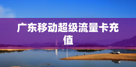 广东移动超级流量卡充值