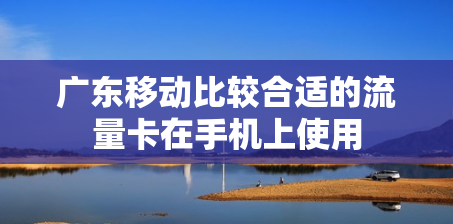 广东移动比较合适的流量卡在手机上使用