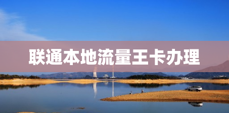 联通本地流量王卡办理