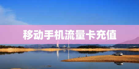 移动手机流量卡充值