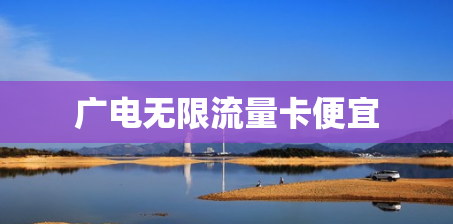 广电无限流量卡便宜