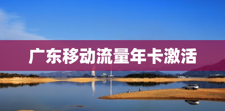 广东移动流量年卡激活