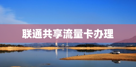 联通共享流量卡办理