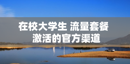 在校大学生 流量套餐  激活的官方渠道