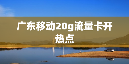 广东移动20g流量卡开热点