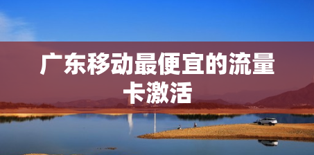 广东移动最便宜的流量卡激活