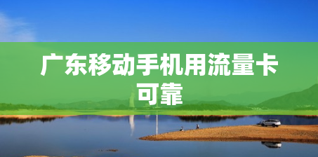 广东移动手机用流量卡可靠